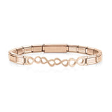 Nomination Trendsetter Rose Gold Infinity Bracelet - S&S Argento
