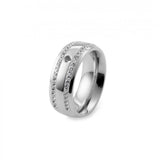 Leece Stainless Steel Ring - S&S Argento